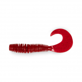Haibo gumové nástrahy EASOO Grubs 7,5cm 18ks - Červená
