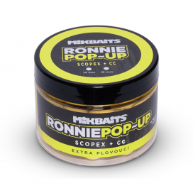 Mikbaits Boilies Ronnie Pop-Up Scopex CC 14mm 150ml