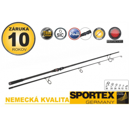 Kaprové prúty SPORTEX Revolt Carp Stalker 2-diel 300cm / 3,00lbs