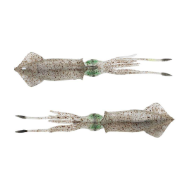 Savage Gear 3D TPE Swim Squid Green Eye 2ks