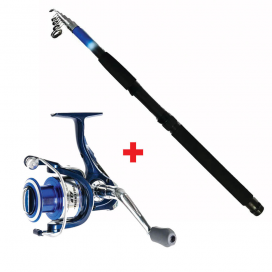 ATF Prút Basic 2,7 m 40-80g + ATF Navijak Phoenix 30