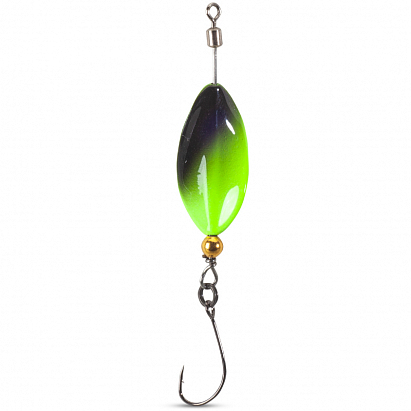 Iron Trout plandavka Swirly leaf lure 3g BY Iron Trout plandavka Swirly leaf lure 3g BY