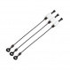 Nikl Trakker Products Trakker Kompletný bobbin Clinga Dumpy Kit 3ks Blue (modrá)