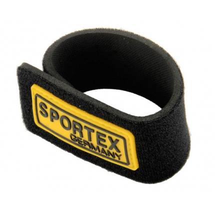 Sťahovacie pásky na prúty suchý zips 1ks - veľkosť M 19x3,5cm