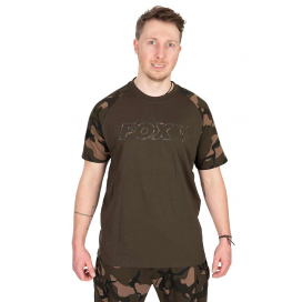 Fox Tričko Khaki Camo Outline T-Shirt Fox Tričko Khaki Camo Outline T-Shirt