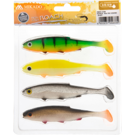Mikado Nástraha Real Fish 10cm/bleakmix 4 Ks