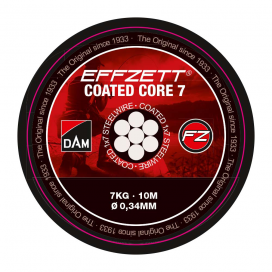 Akcia Dam Effzett Oceľové Lanko Coated Core7 Steeltrace Black 10m Akcia Dam Effzett Oceľové Lanko Coated Core7 Steeltrace Black 10m