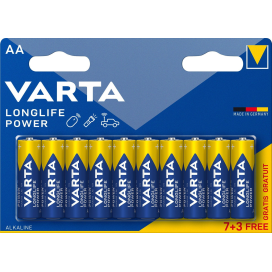 Varta Batéria LR6 7+3 Long Life Power AA