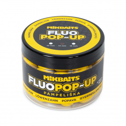 Mikbaits Plávajúce Fluo Boilie 150ml 14mm
