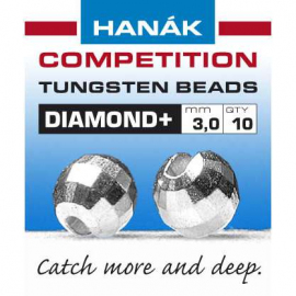 Hanák tungstenové hlavičky DIAMOND strieborné 20ks