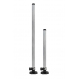 36mm Seatbox Leg 450mm & 800mm - Strieborná Strieborná Predlžovacia Nôžka 36mm / 800mm