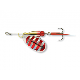 Cormoran rotačná blyskáč Bullet 3 silver red striped 7g