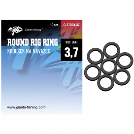 Giants fishing Krúžok Round Rig Ring 10ks 3.7mm Giants fishing Krúžok Round Rig Ring 10ks 3.7mm