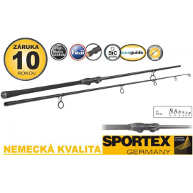 Kaprársky prút SPORTEX Invictus Spod 396cm, 5,75lb 2ks: 396cm /5,75lbs - M80
