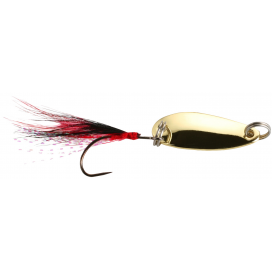 Mikado trblietka mini spoon s chvostom 2.4 cm/2.5g zlato 1 ks