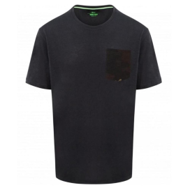 Korda Tričko LE Kamo Pocket Tee Black