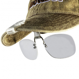 Snowbee Dioptrický klip Cap Peak Clip-On +2,5x Lupy