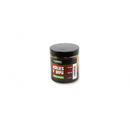 Nikl Boilies V Dipu Chilli & Peach 250 ml