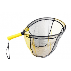 Přívlačový krátký SPORTEX podběrák s pogumovanou síťkou - plovoucí Hlavice: 60x50cm / délka: 80cm