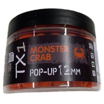 Shimano Plovoucí Boilie TX1 Pop Up Monster Crab Orange
