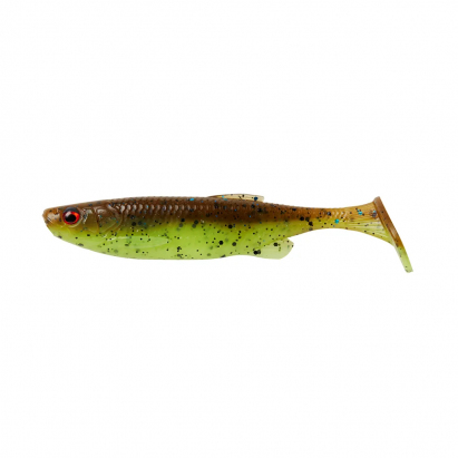 Savage Gear Gumová nástraha Fat Minnow T-Tail Bulk Chartreuse Pumpkin 9cm 7g Savage Gear Gumová nástraha Fat Minnow T-Tail Bulk Chartreuse Pumpkin 9cm 7g