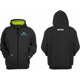 Kryston Mikina Zipper Čierna