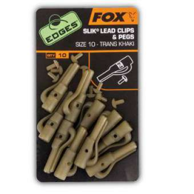Fox Závesky Edges Slik Lead Clip With Pegs
