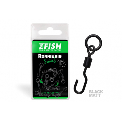 ZFISH Obratlík Ronnie Rig Swivel Matt veľ.12 ZFISH Obratlík Ronnie Rig Swivel Matt veľ.12