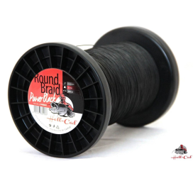 Hell-Cat Splietané šnúra Round Braid Power Black 1000m | 0,80mm (100,0kg)