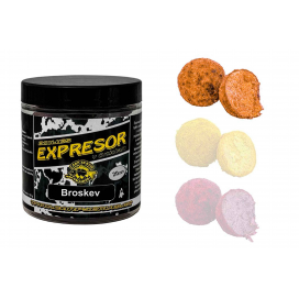 Expresor v dvojobalu - 150 g/20 mm/Broskev Expresor v dvojobalu - 150 g/20 mm/Broskev