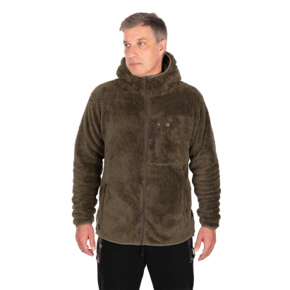 Fox HD Premium Full Zip Teddy Jacket - Khaki