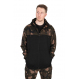 Fox Mikina LW Black Camo Split Zip Hoody Small