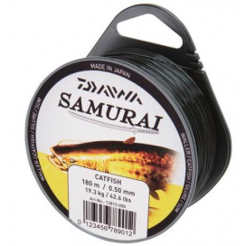 Daiwa Vlasec Samurai - sumec 0,50 mm 180 m 19,3 Kg