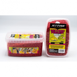 Jet fish Feeder method box 500g jahoda