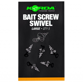 Korda Micro Ring Swivel Bait Screw large
