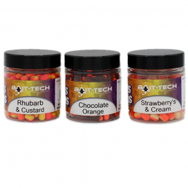 Bait-Tech Duo Col Criticals Wafters - Strawberry and Cream 5 mm (50 ml)