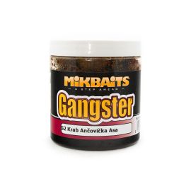 Mikbaits Boilie v Dipu Gangster G2 Krab ančovičky Asa 250ml