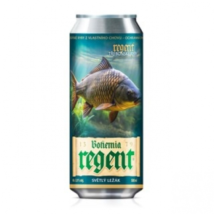 Regent Pivo Vodní Říše - Kapr Obecný 0,5l 1ks