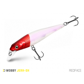 Delphin Wobler WOBBY JERK-SH Redface 8 cm 6,5 g Delphin Wobler WOBBY JERK-SH Redface 8 cm 6,5 g