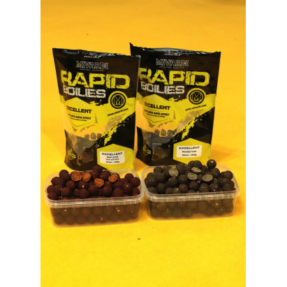 Mivardi Boilies Rapid Excellent Kaprí Guláš 250g Mivardi Boilies Rapid Excellent Kaprí Guláš 250g