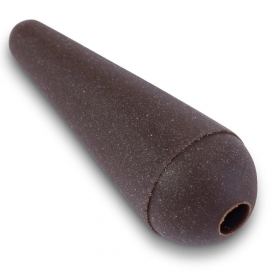 Anaconda korálky Tapered Shock Beads hnedá 10ks