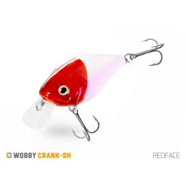 Delphin Wobler WOBBY CRANK-SH Redface 5 cm 8 g Delphin Wobler WOBBY CRANK-SH Redface 5 cm 8 g