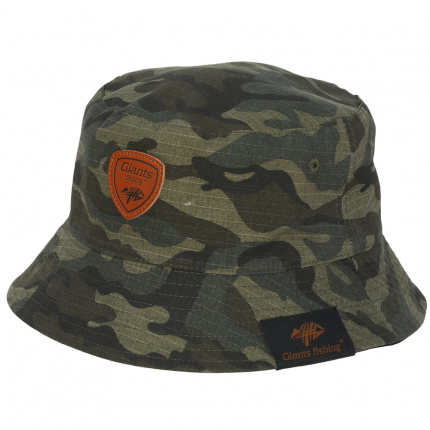 Giants Fishing Klobúk Obojstranný Camo Black Double Bucket Hat