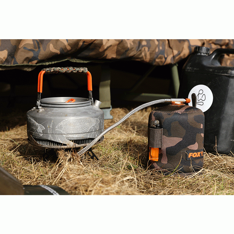 Fox Puzdro Camo Neoprene Gas Canister Cover