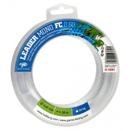 Giants fishing Naväzcový vlasec Leader Mono FC 100m | 0,60 mm (24kg)