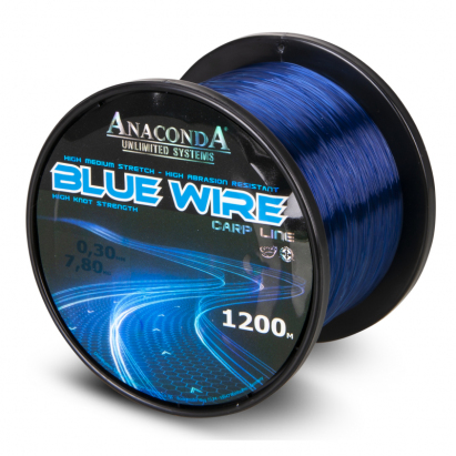 Anaconda Vlasec Blue Wire 1200m 0,33mm Anaconda Vlasec Blue Wire 1200m 0,33mm