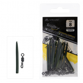 Mikado obratlík quick change s antitangle gumičkou veľ. 8 10 ks Mikado obratlík quick change s antitangle gumičkou veľ. 8 10 ks
