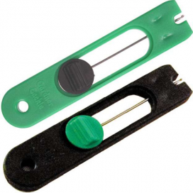 Gardner Ihla na boilies Braid Hair Needle, čierna/zelená