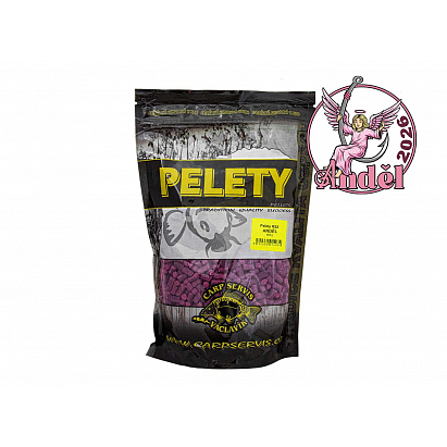 Pelety RSX - 800 g/Anděl/růžová Pelety RSX - 800 g/Anděl/růžová