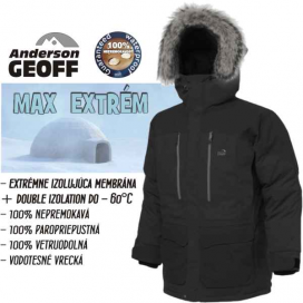 Bunda siahajúcou Down Parka (Pirate black) Variant: veľkosť XXXL